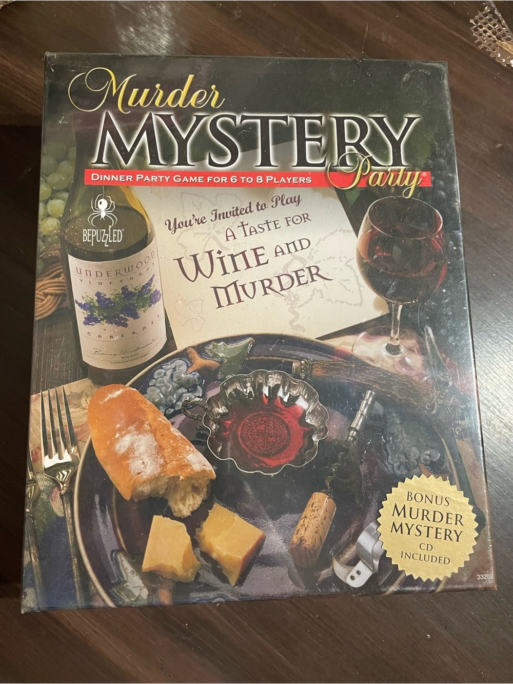 Murder Mystery Party: Wine and Murder Dinner Party Game -